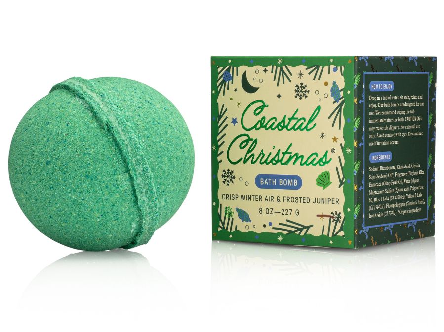 Coastal Christmas Bath Bomb