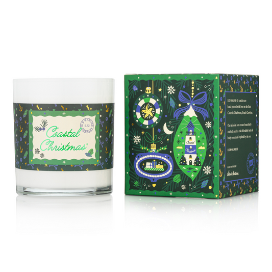 Coastal Christmas Candle