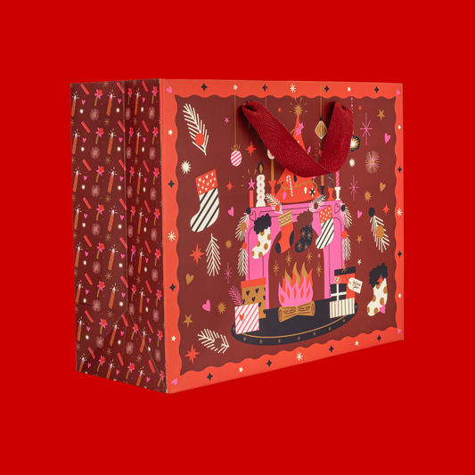 Yuletide Glow Holiday Gift Bag