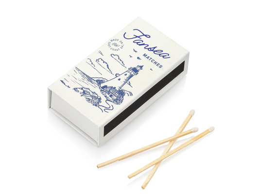 Fansea Matches - Cream Case Pack (12)
