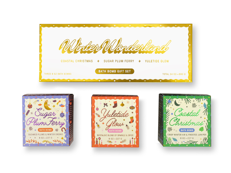 PREORDER Winter Wonderland Holiday Bath Bomb Gift Set