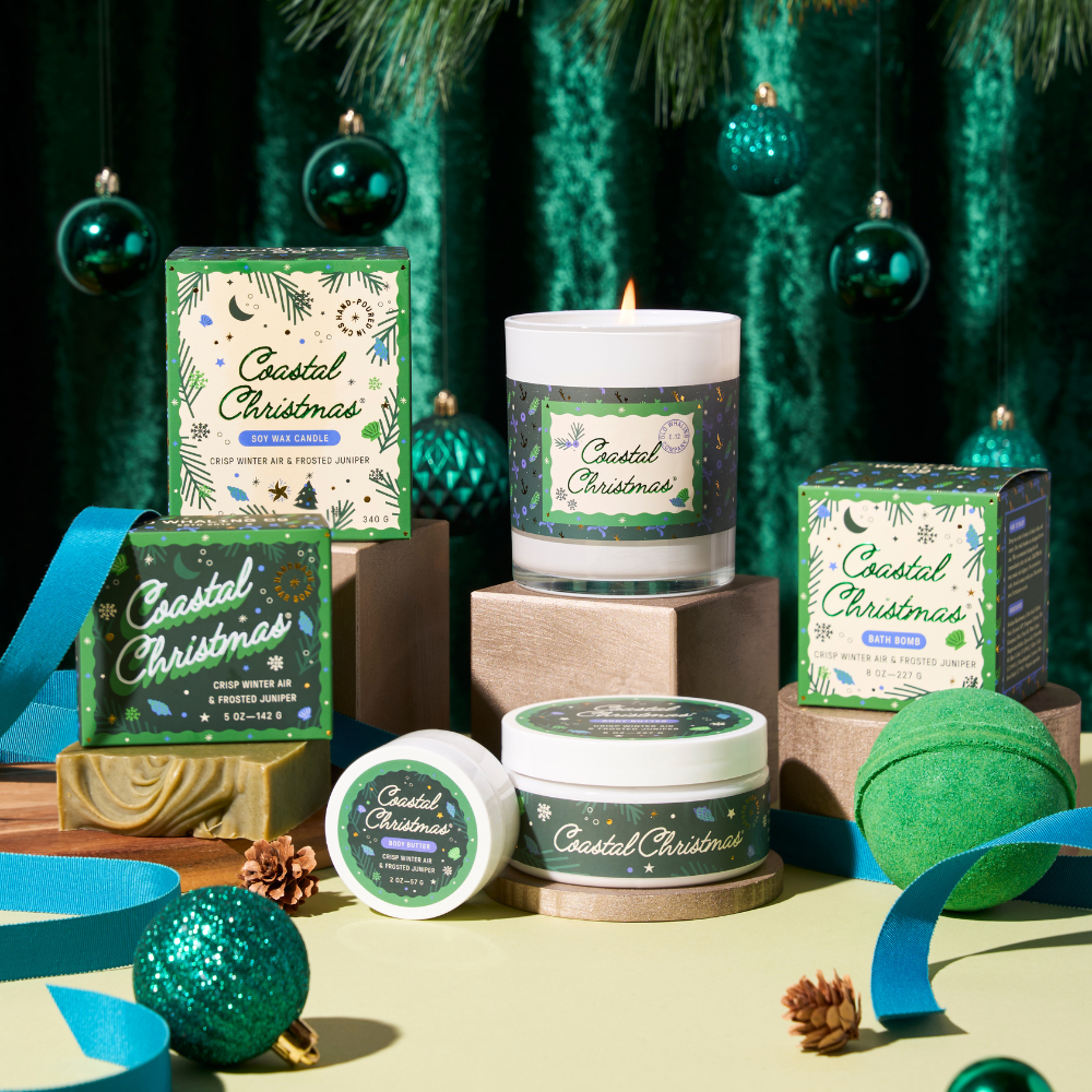 Coastal Christmas Bar Soap